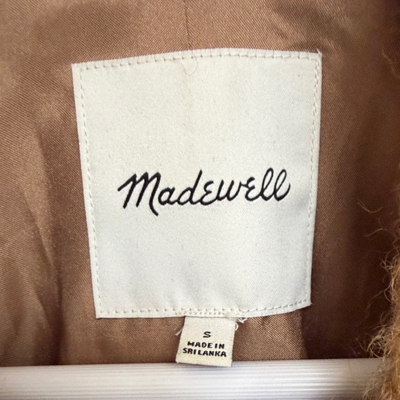 Madewell Tan Wool Blazer - Picture 2 of 2